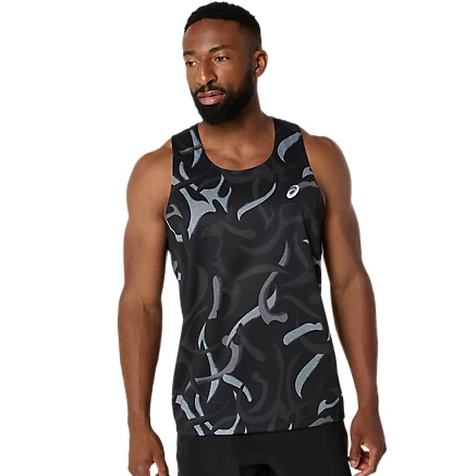 SteP MALL ONLINE SHOP / ASICS ROAD ALL OVER PRINT SINGLET