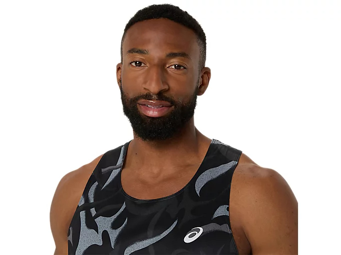 SteP MALL ONLINE SHOP / ASICS ROAD ALL OVER PRINT SINGLET